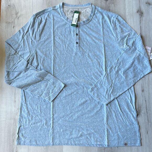 Flag‎ & Anthem Hollis long sleeve HENLEY Blue XXL Stitch Fix Nwt - Picture 4 of 4
